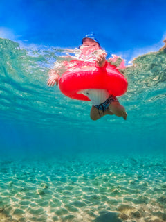 BUNDLE: SWIMTRAINER Red + Nappy Pink