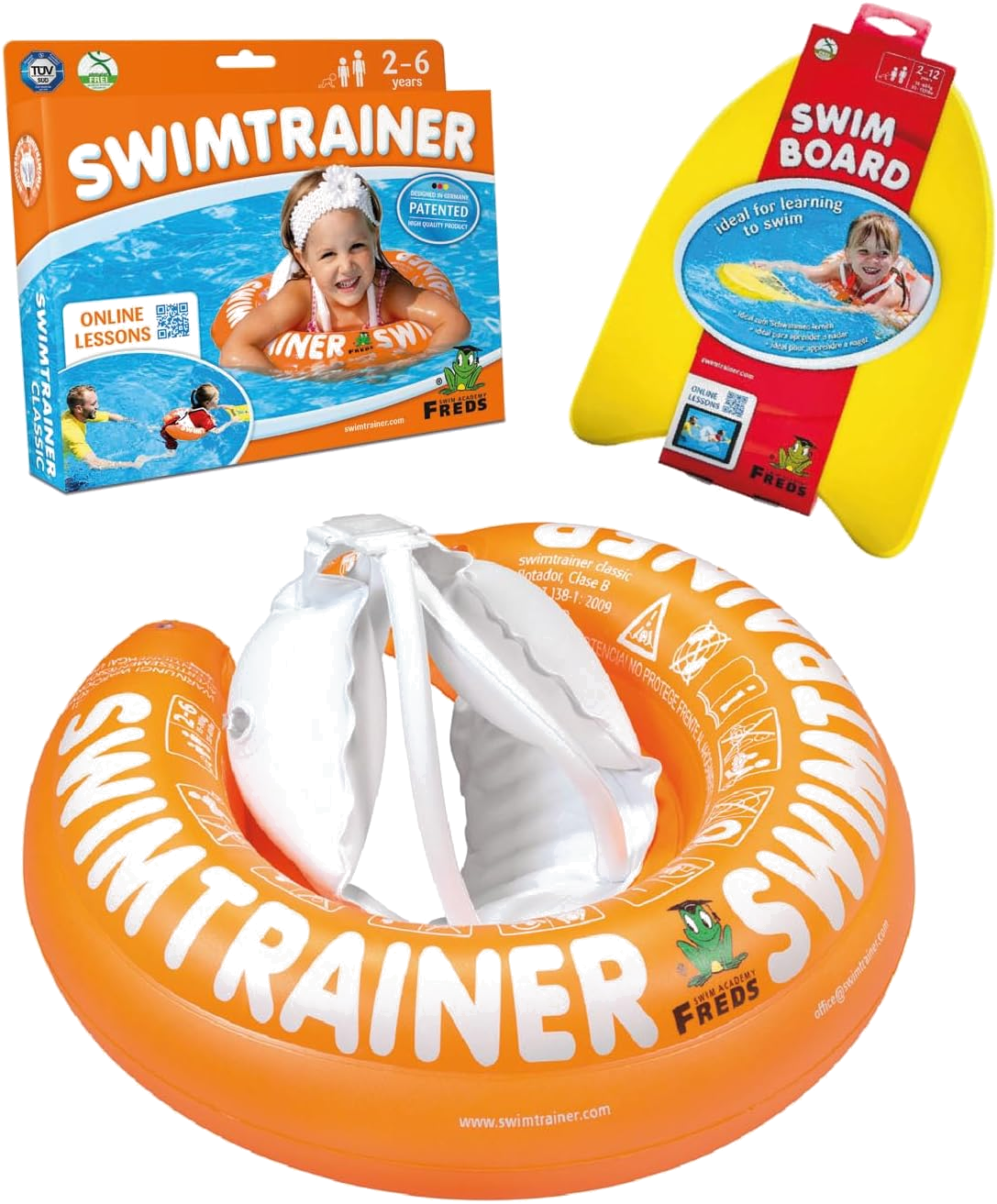 BUNDLE: SWIMTRAINER Orange + Swim Board
