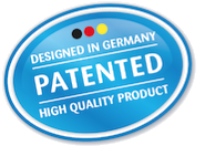 Patented designed in Germany