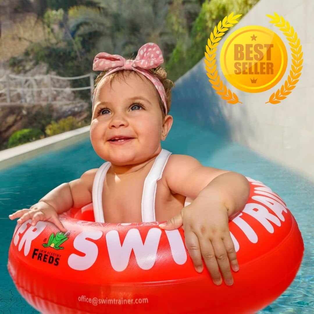 SWIMTRAINER “Classic” red the perfect baby floatie