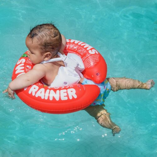 baby floatie learn to swim